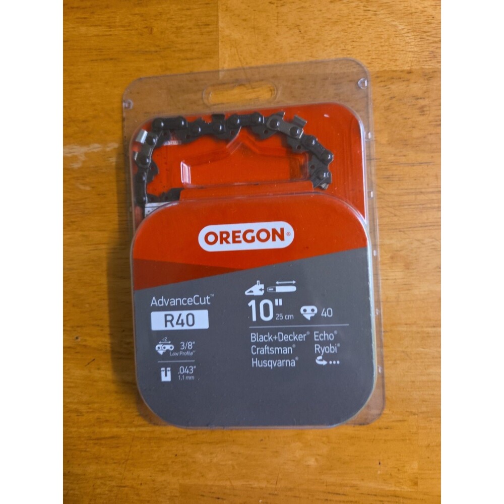 Oregon S40 10" Chainsaw Chain - Black
